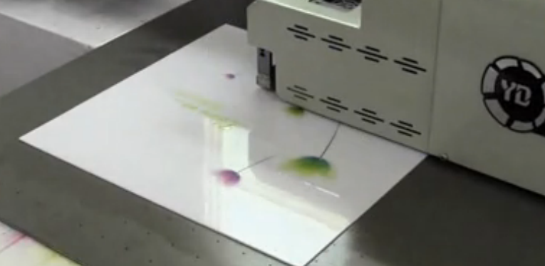 亞克力燈罩彩印打樣視頻