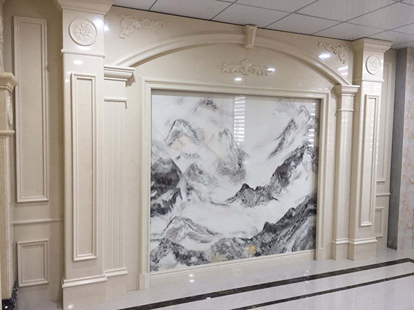 石材背景墻圖案用什么打印機(jī)？