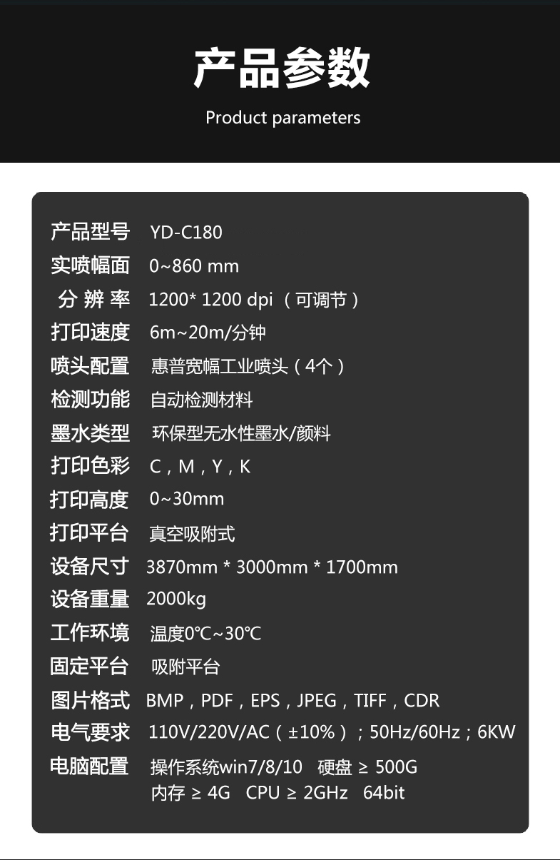 設(shè)備參數(shù)